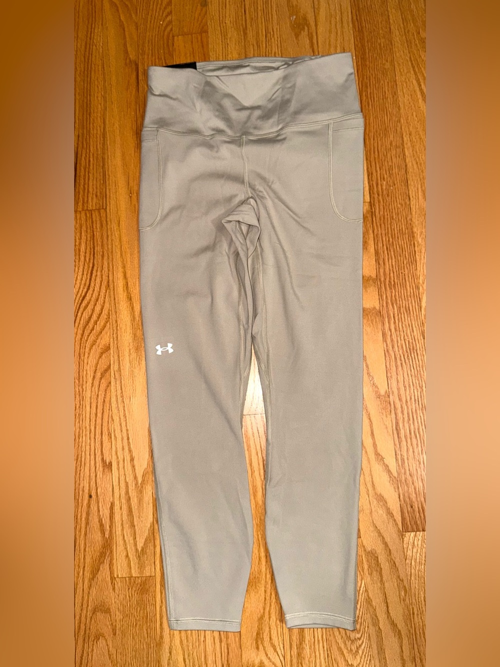NWT Under Armour Tan Leggings M